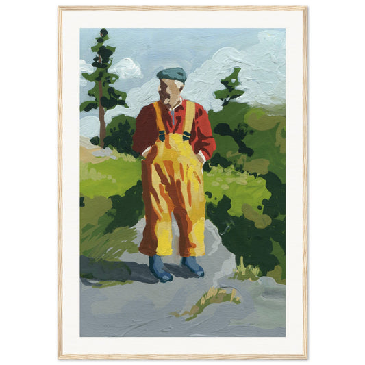 Going fishing - Fine Art Print